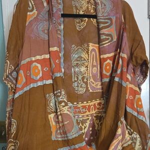 Bohemian Print Women's Blouse